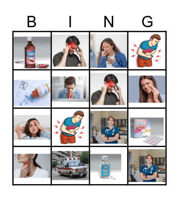 Health Bingo Card