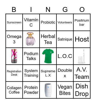 Fun Night Hangout Bingo Card