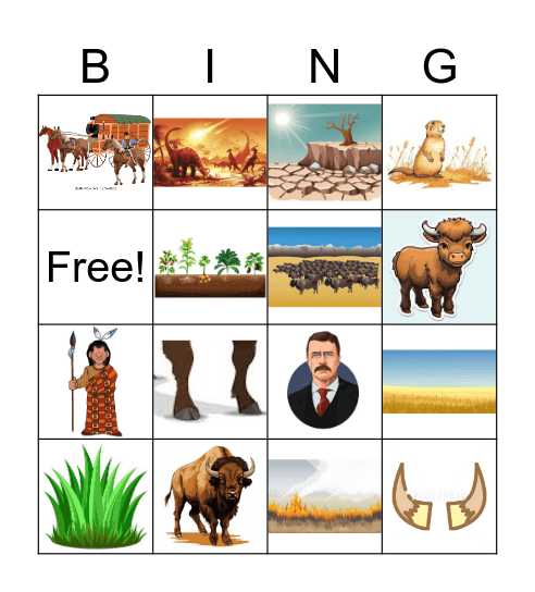 The Buffalo Are Back - Bingo Card