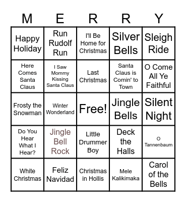 Bingo 12-12-2024 Bingo Card