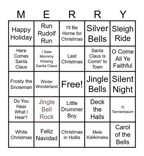 Bingo 12-12-2024 Bingo Card