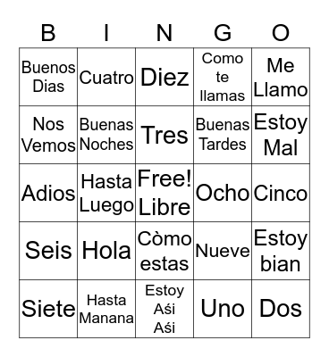 Lils1764's bingo Card