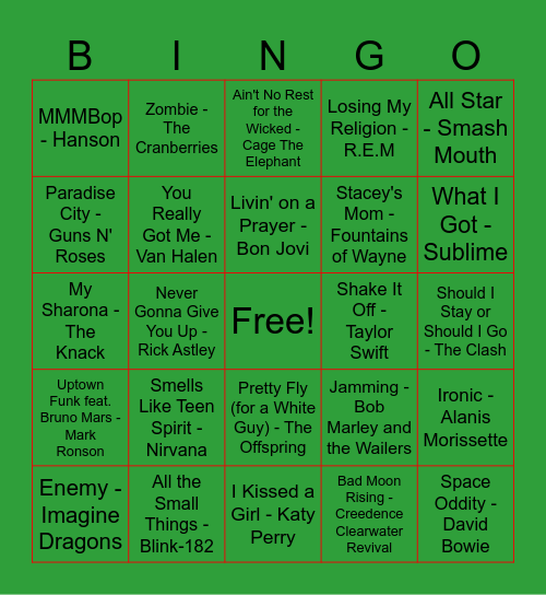 Ktl Holiday Party Bingo Card