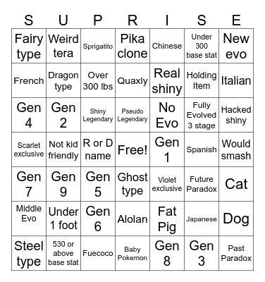 #ClassicsCommunity2020 Bingo Card