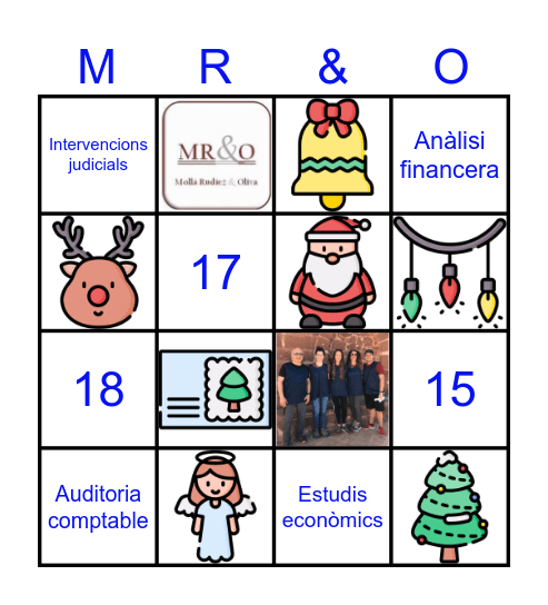 NADAL 2024 Bingo Card