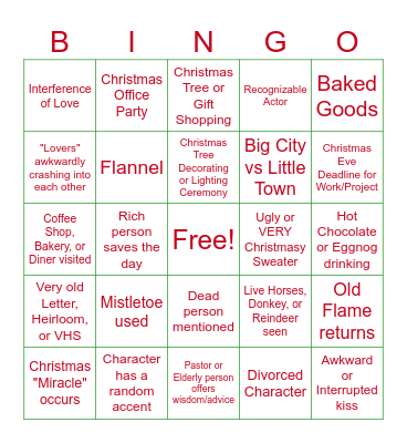 Saikko's Christmas Bingo 1 Bingo Card