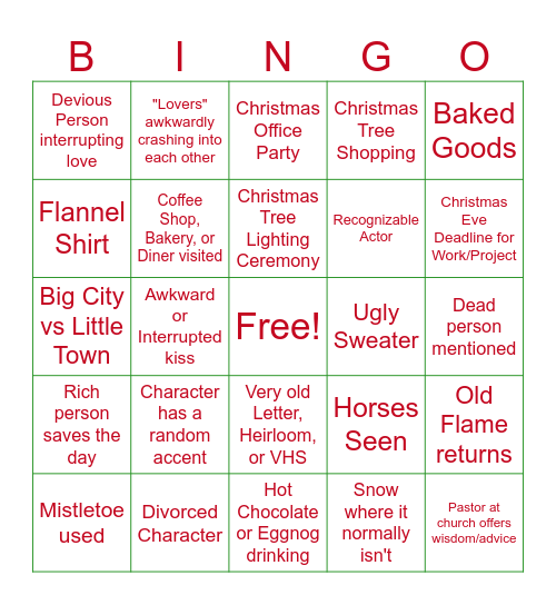 Saikko's Christmas Bingo 2 Bingo Card
