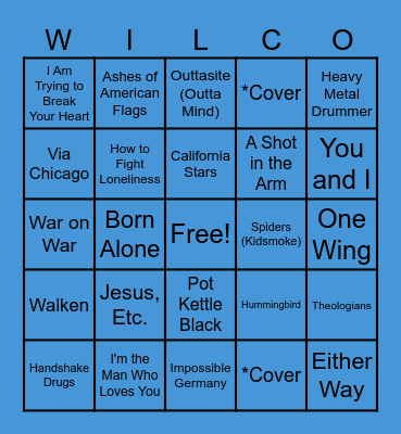 Impossible Bingo Card
