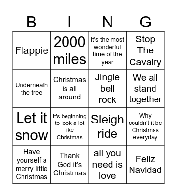 KerstBingo 2024 Mook Bingo Card