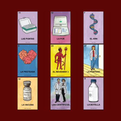 Loteria Cientifica Bingo Card