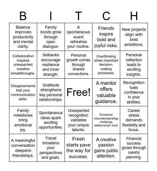 Sagittarius ♐️ | Gemini ♊️ | Virgo ♍️ Bingo Card