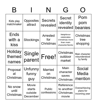 ptatoes Bingo Card