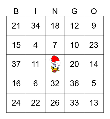 Spreekwoordenbingo Card
