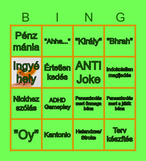 AntonioFox Bingo Card