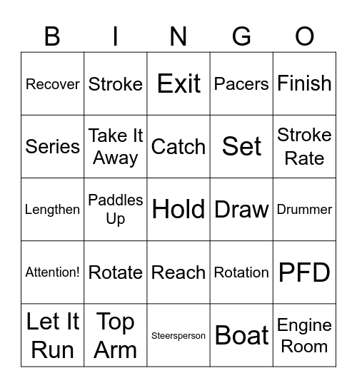 HOLYSHIP Bingo Card