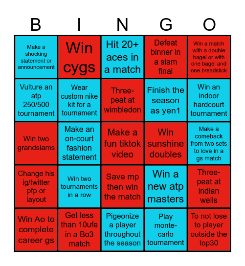 Untitled Bi Bingo Card