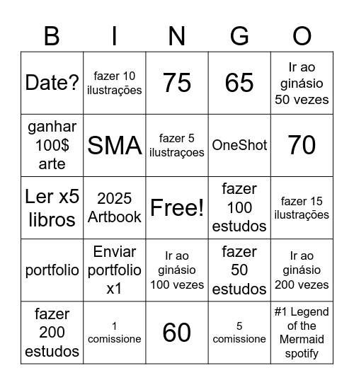 25joeCV052.aert2 Bingo Card