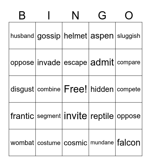 Christmas Bingo vccv Bingo Card