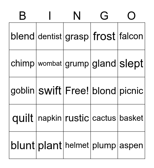 Christmas BINGO Card