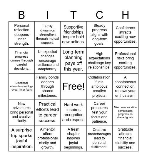 Virgo ♍️ | Capricorn ♑️ | Sagittarius ♐️ Bingo Card