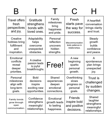 Aries ♈️ | Capricorn ♑️ | Virgo ♍️ Bingo Card