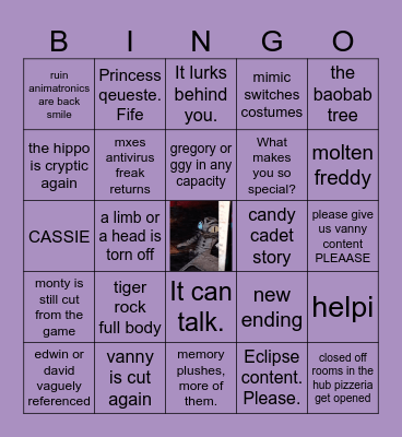 hw2 update Bingo Card