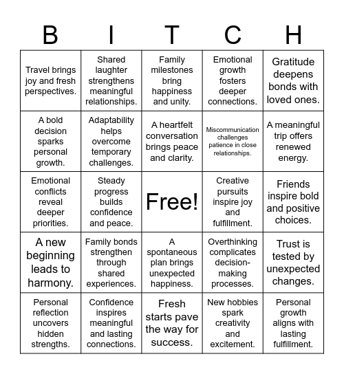 Taurus ♉️ | Cancer ♋️ | Taurus ♉️ Bingo Card