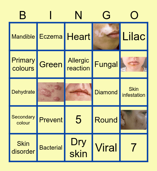 Makeup Bingo Card