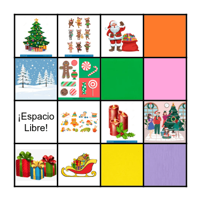 La navidad Bingo Card