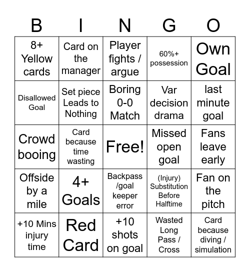 El sackico match Bingo Card