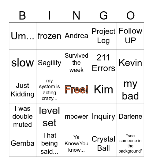BEST Bingo 2 Bingo Card
