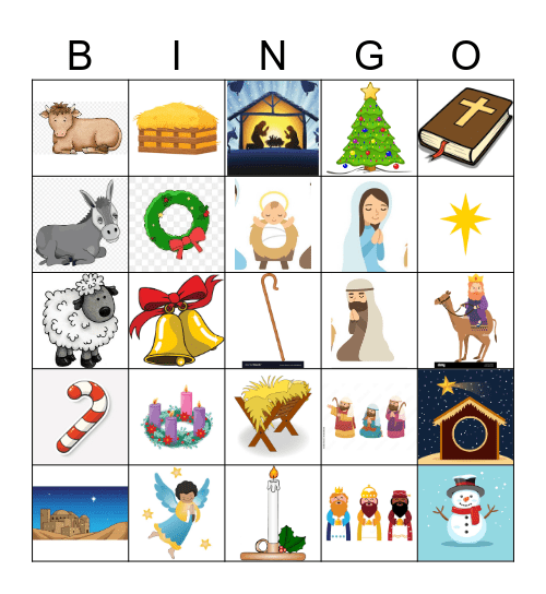 Christmas Bingo Card