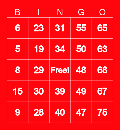 End of Year Extravaganza Bingo!!! Bingo Card