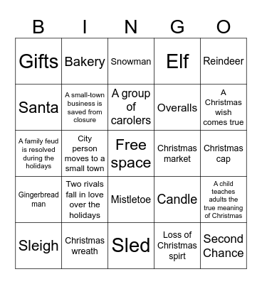 Holiday Fun! Bingo Card