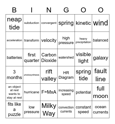 Fall Benchmark Bingo! Bingo Card