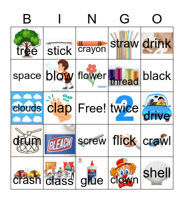 CoBlends Bingo Card