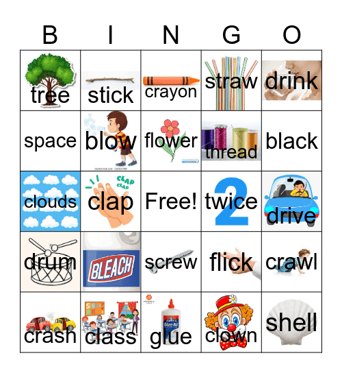 CoBlends Bingo Card