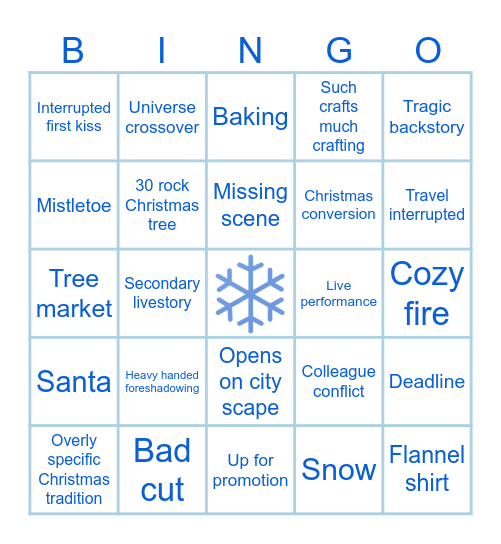 Epic Xmas bingo 2024 Bingo Card