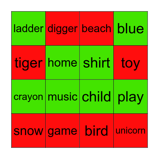 Christmas Bingo! Bingo Card