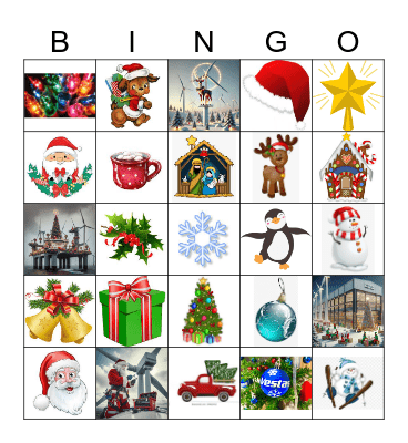 Christmas Bingo Card