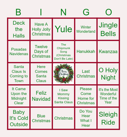 ePMO Christmas BINGO Card