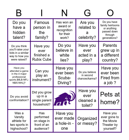 TEAM 144 Bingo Card