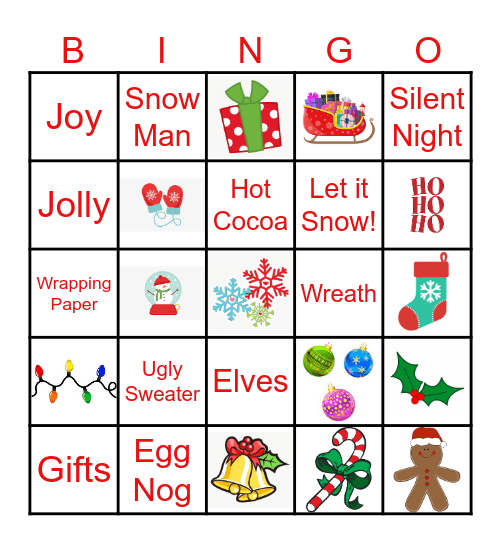 CRM Holiday Bingo 2025 Bingo Card