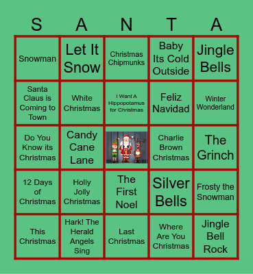 HOLIDAY PARTY BINGO Card