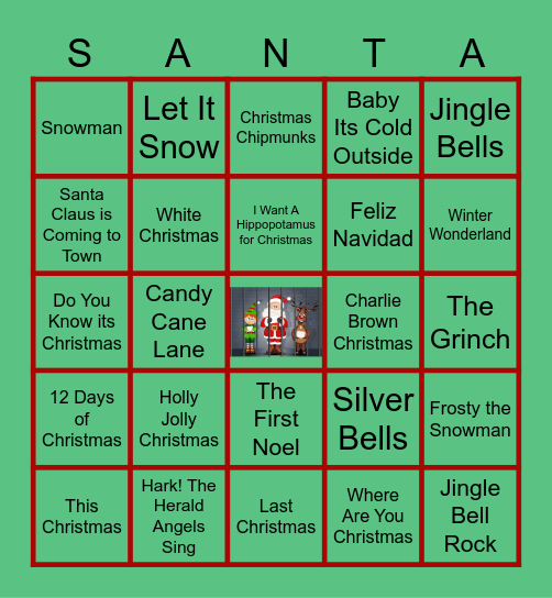 HOLIDAY PARTY BINGO Card
