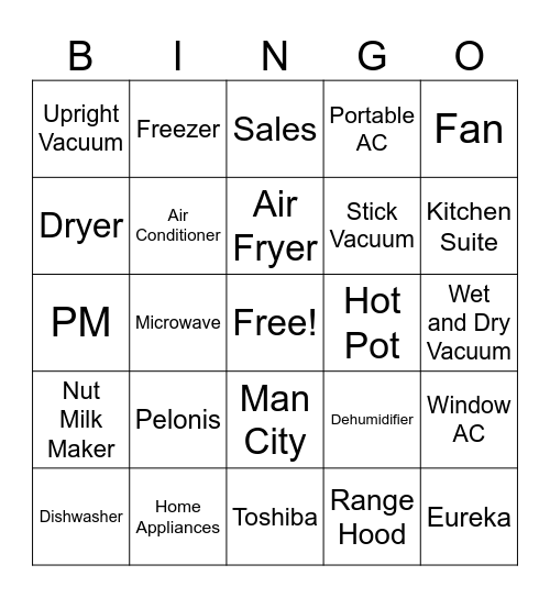 Annual Dinner - 2024 Bingo Card