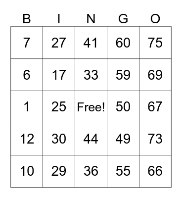 MEDICAID FINANCE Bingo Card