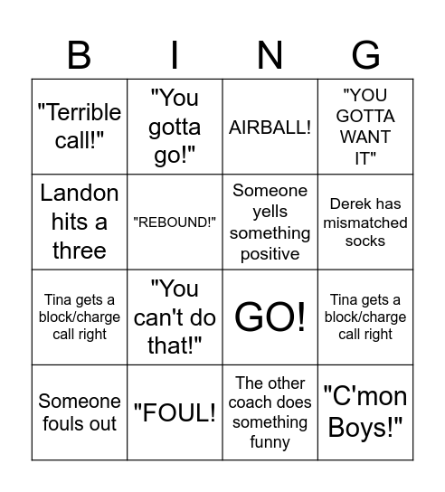 Cougar BINGO #2 🐾 Bingo Card