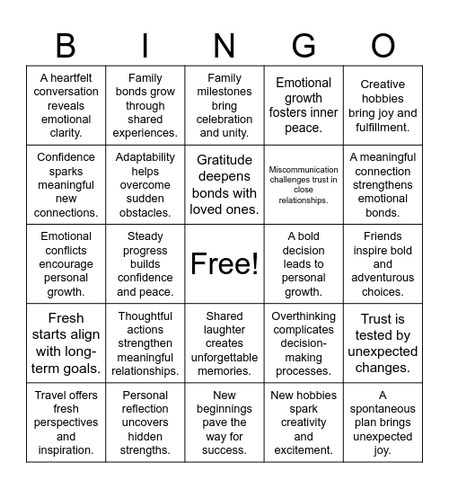 Virgo ♍️ | Cancer ♋️ | Gemini ♊️ Bingo Card