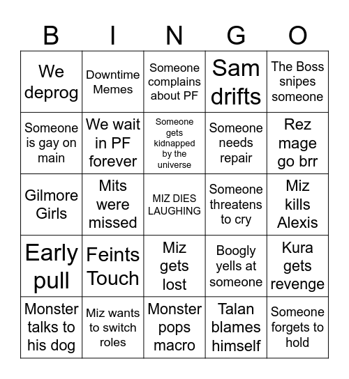 Hat Bingo 2 Electric Boogaloo Bingo Card